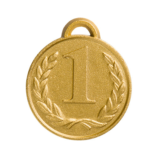 BS155I Medaglia rotonda personalizzabile, in zama, diametro 42 mm