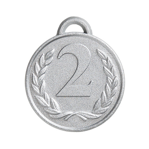 BS256I Medaglia rotonda personalizzabile, in zama, diametro 42 mm