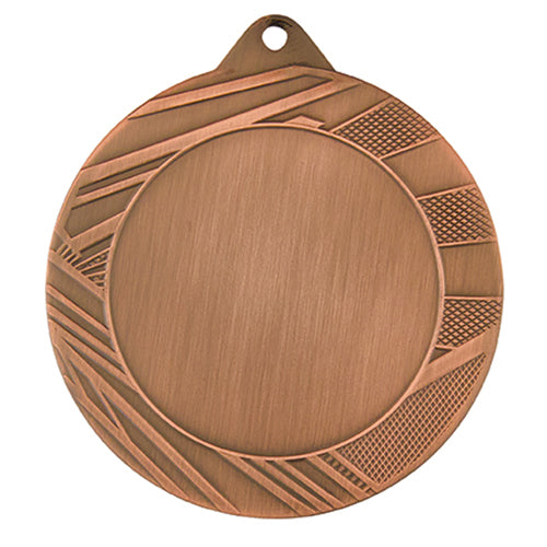 BS..67E Medaglia rotonda personalizzabile, in ferro, diametro 70 mm