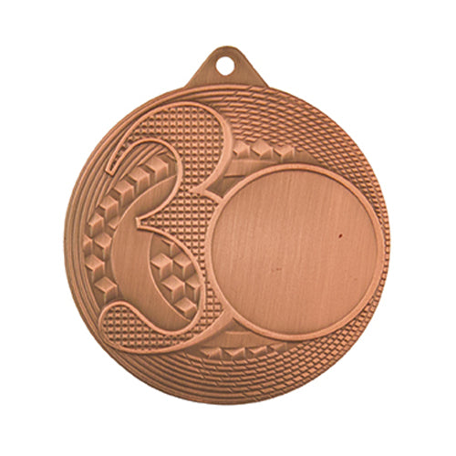 BS381C Medaglia rotonda personalizzabile, in ferro, diametro 50 mm