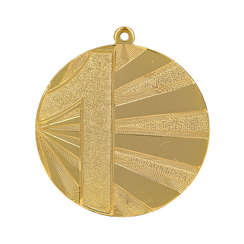 BT128E Medaglia rotonda personalizzabile, in ferro, diametro 70 mm