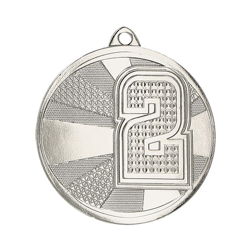 BT226C Medaglia rotonda personalizzabile, in ferro, diametro 50 mm