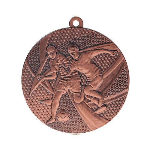 BT..35C Medaglia rotonda personalizzabile, in ferro, diametro 50 mm