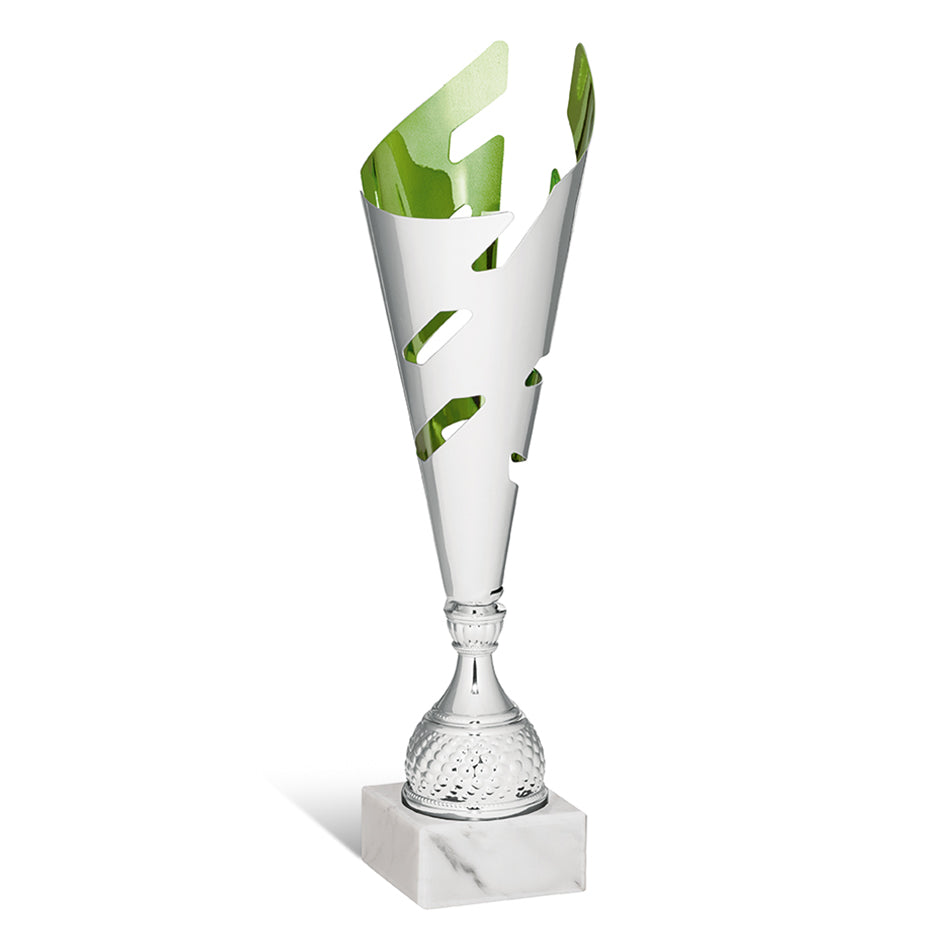 CA963 Coppa con tazza in metallo lavorazione laser