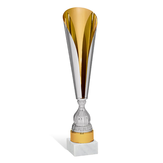 CA971 Coppa con tazza in metallo lavorazione laser