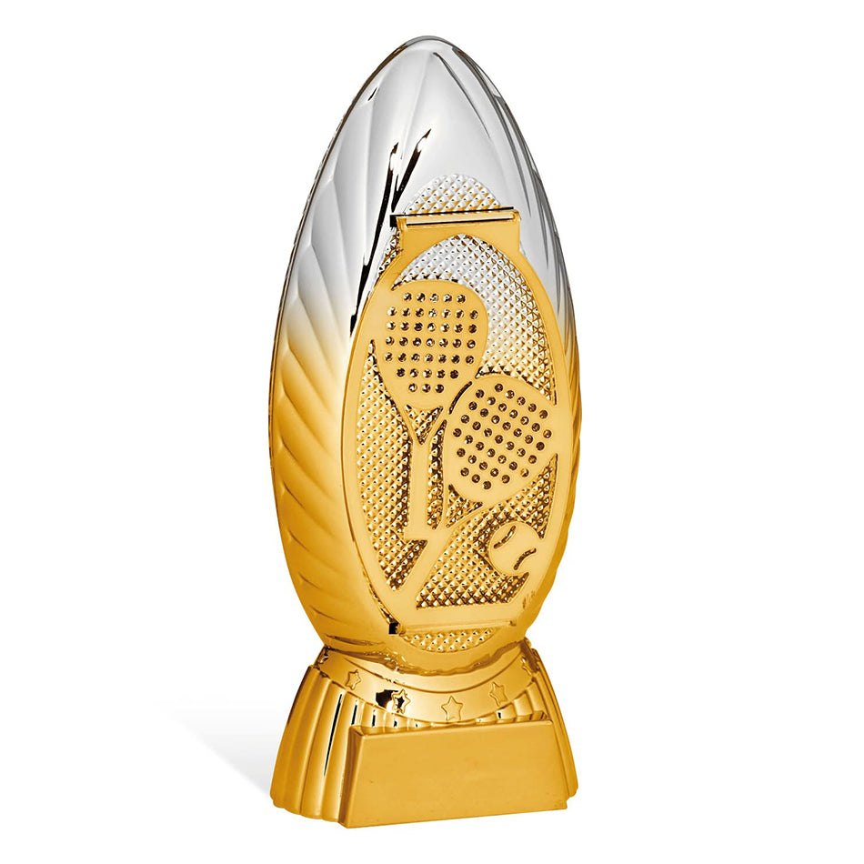 CB432 Trofeo soggetto padel in plastica