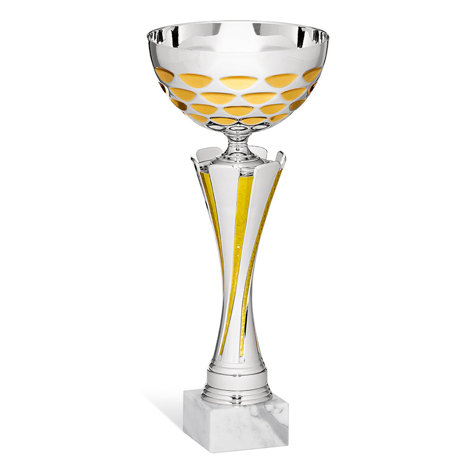 CD027 Coppa con tazza in metallo