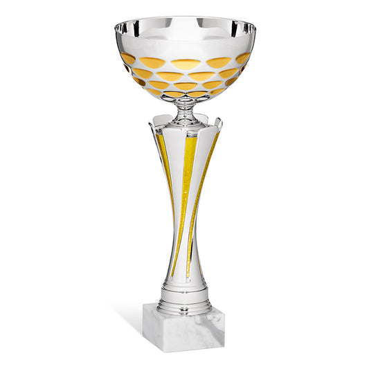 CD027 Coppa con tazza in metallo