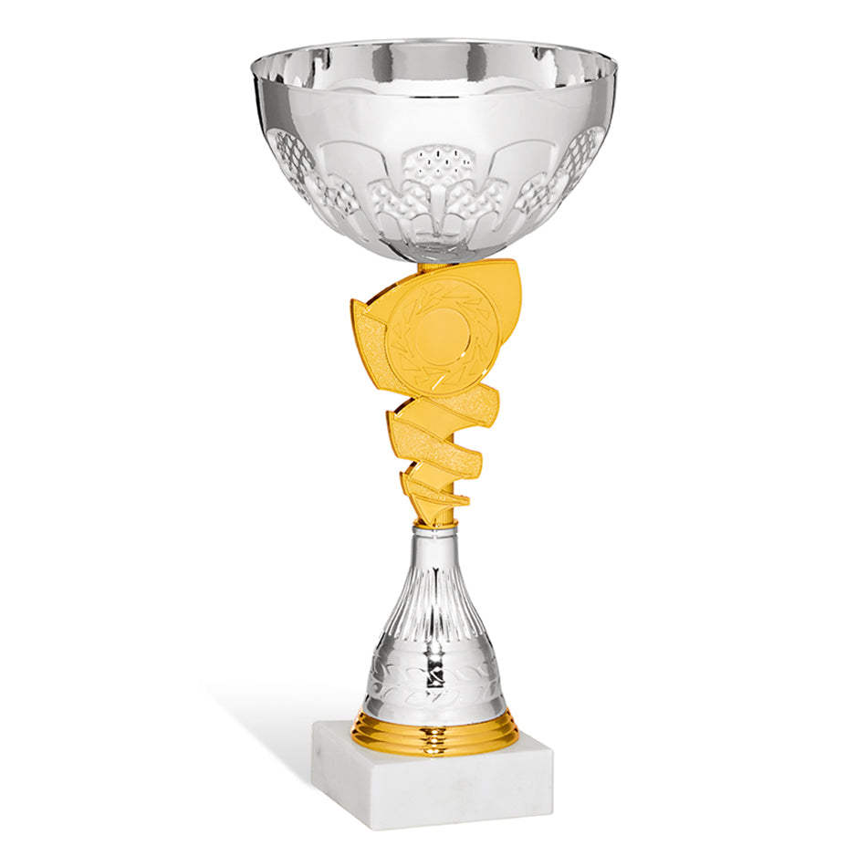 CD031 Coppa con tazza in metallo