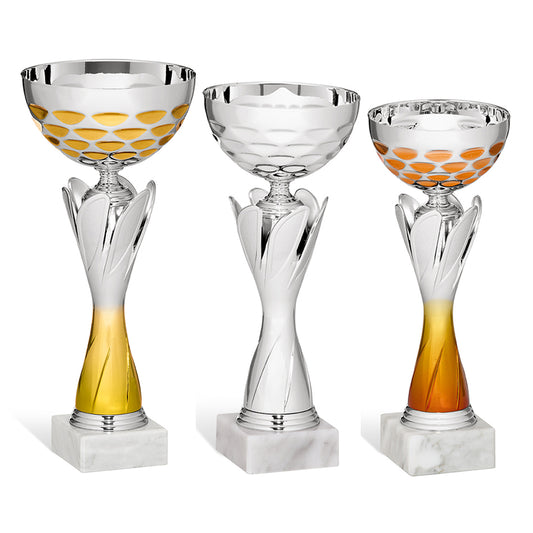 CD036 Coppa con tazza in metallo