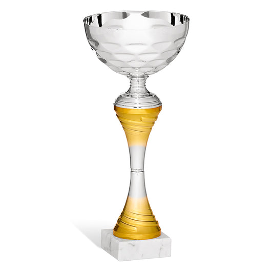 CD037 Coppa con tazza in metallo