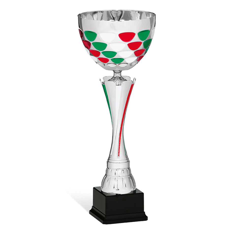CD054 Coppa con tazza in metallo