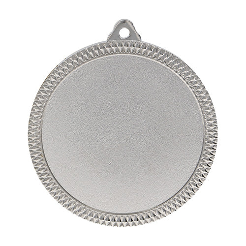 BT..04D Medaglia rotonda personalizzabile, in ferro, diametro 60 mm con incavo Ø 50 mm