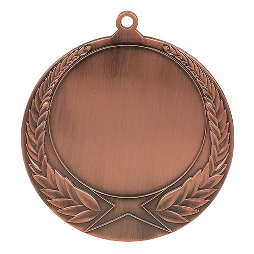 BT..15E Medaglia rotonda personalizzabile, in ferro, diametro 70 mm