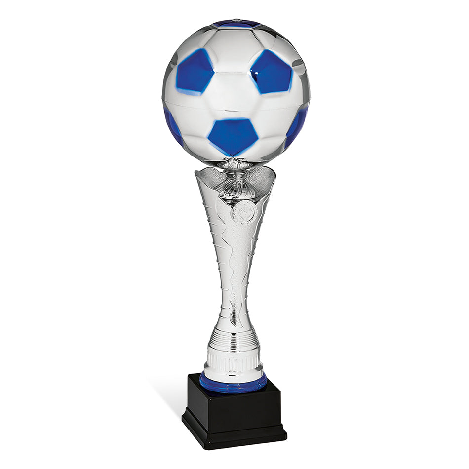 CB346 Trofeo soggetto calcio in metallo
