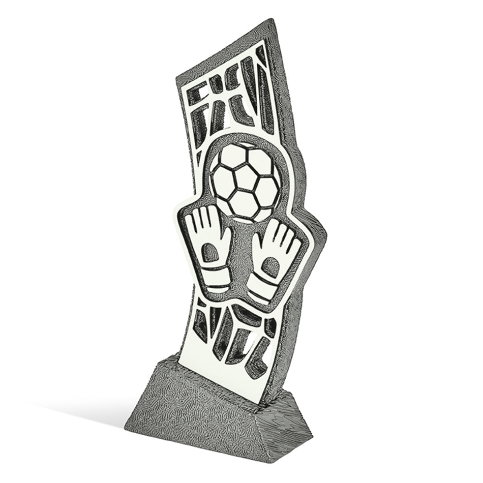 CB352 Trofeo soggetto calcio in resina