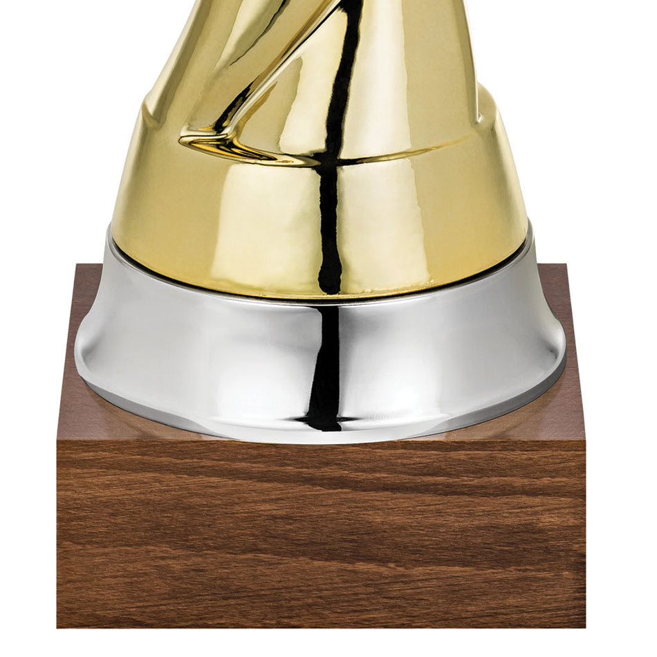 CN008 Coppa/Trofeo soggetto globo in ceramica