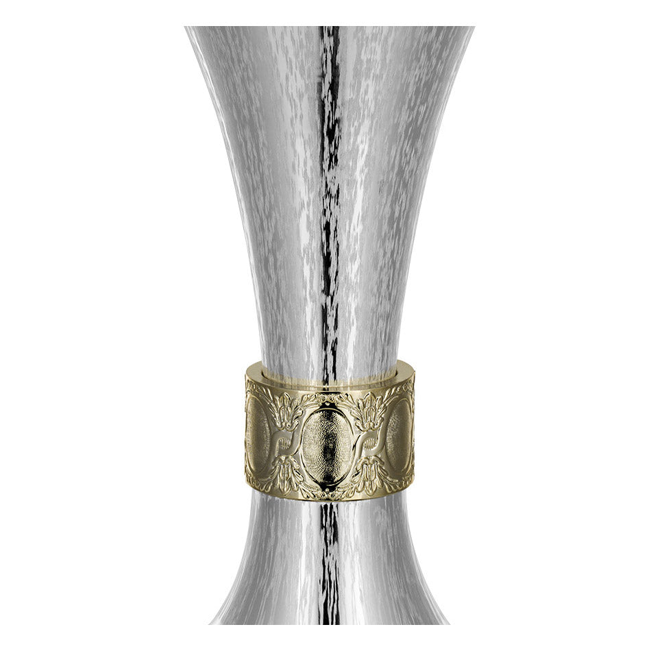 CN024 Trofeo soggetto calcio in metallo
