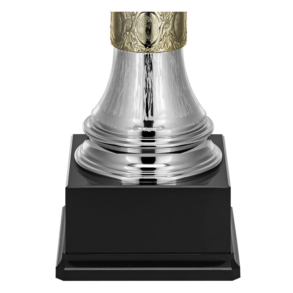 CN024 Trofeo soggetto calcio in metallo