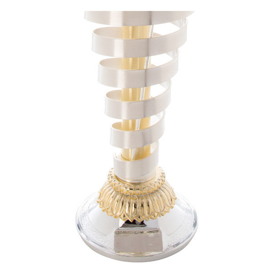 CP005 Coppa/Trofeo "Soraya" con globo in ceramica e rifiniture in oro zecchino