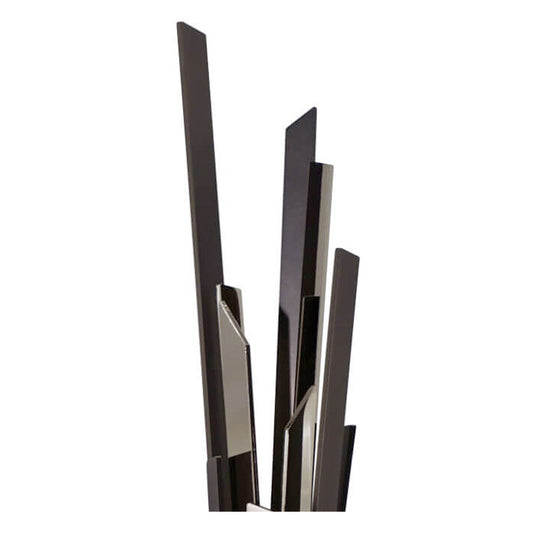 CP010 Coppa/Trofeo "Metropolitan" in black Titanium e argento