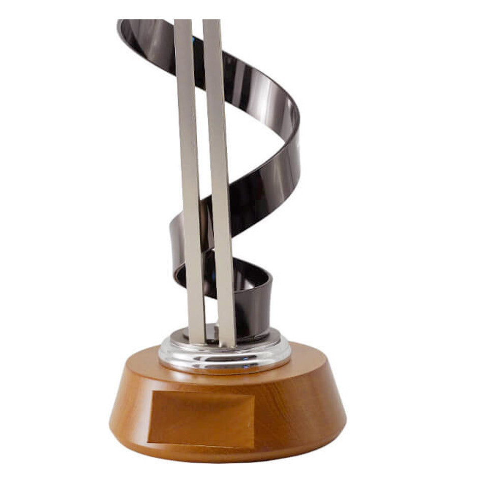 CP016 Coppa/Trofeo "Twins" in titanio e metallo