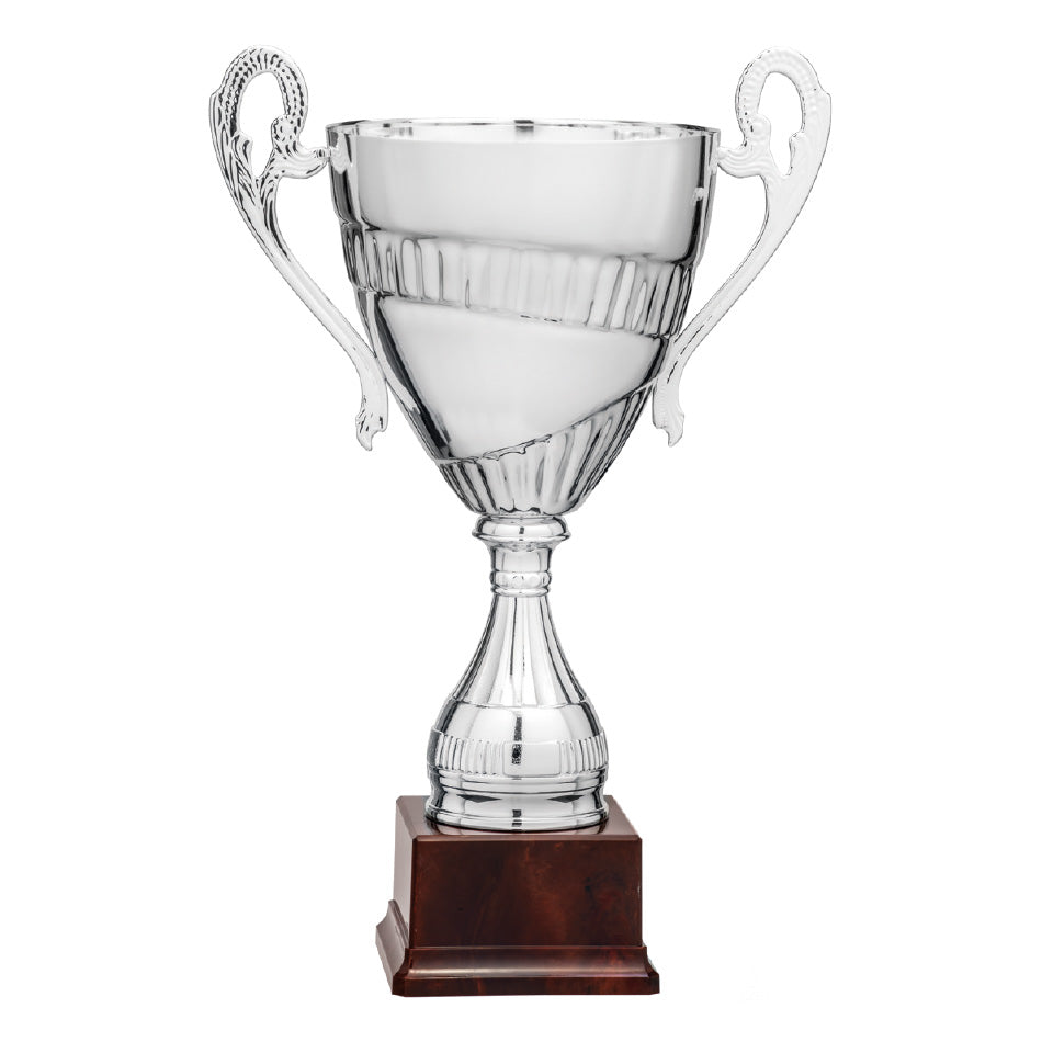 CS012 Coppa con tazza in metallo lavorazione laser