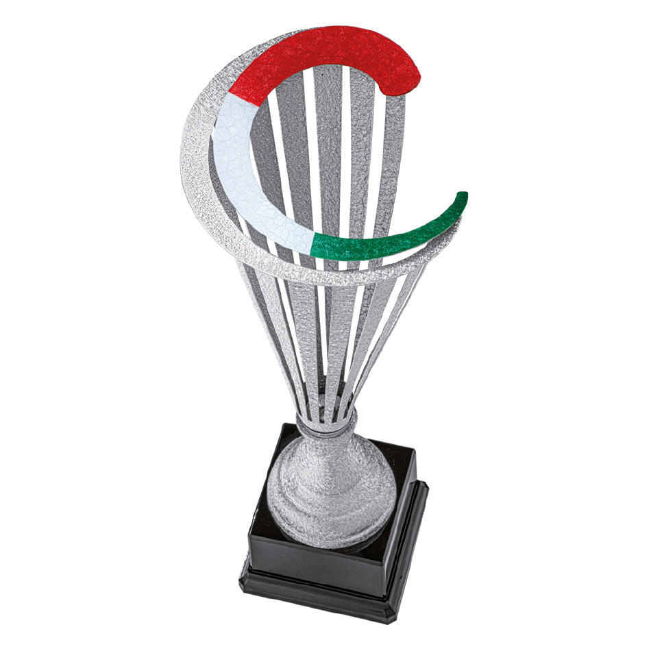 CS033 Coppa con tazza in metallo lavorazione laser