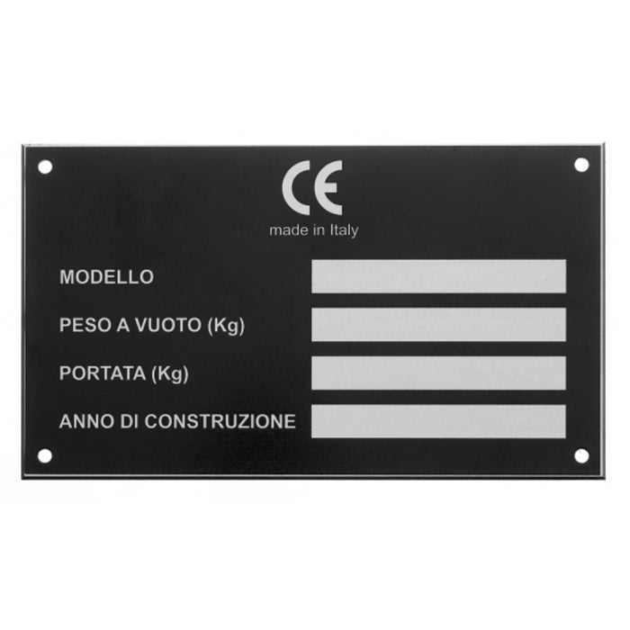 Targhetta per porta doccia, stampa UV, 12 x 12 cm, 3 mm, in alluminio composito Targhetta per porta doccia, stampa UV, 12 x 12 cm, 3 mm, in alluminio composito