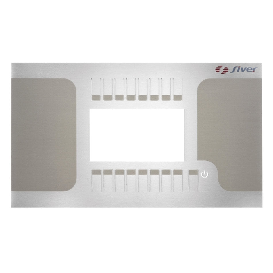 DC072 Pannello in acciaio con stampa serigrafica