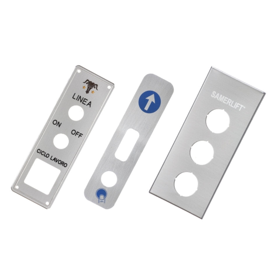 DC073 Piastre in alluminio e acciaio