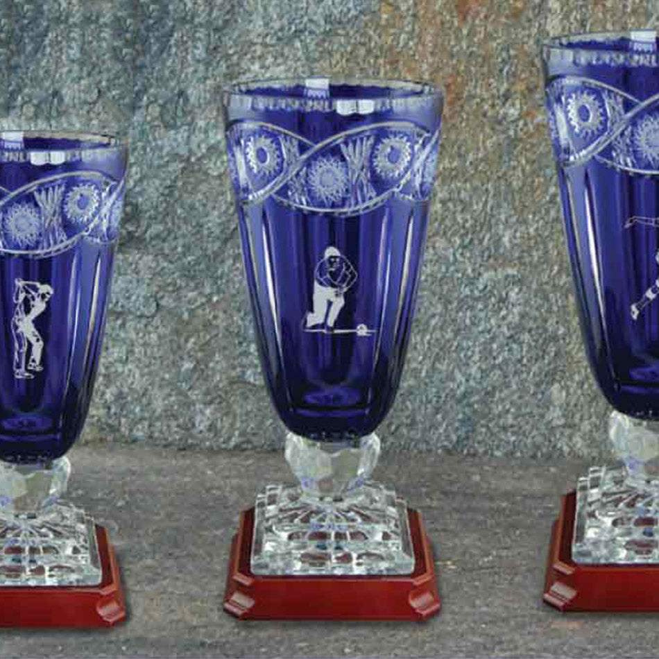 DF155 Vaso in cristallo lavorato a mano personalizzato
