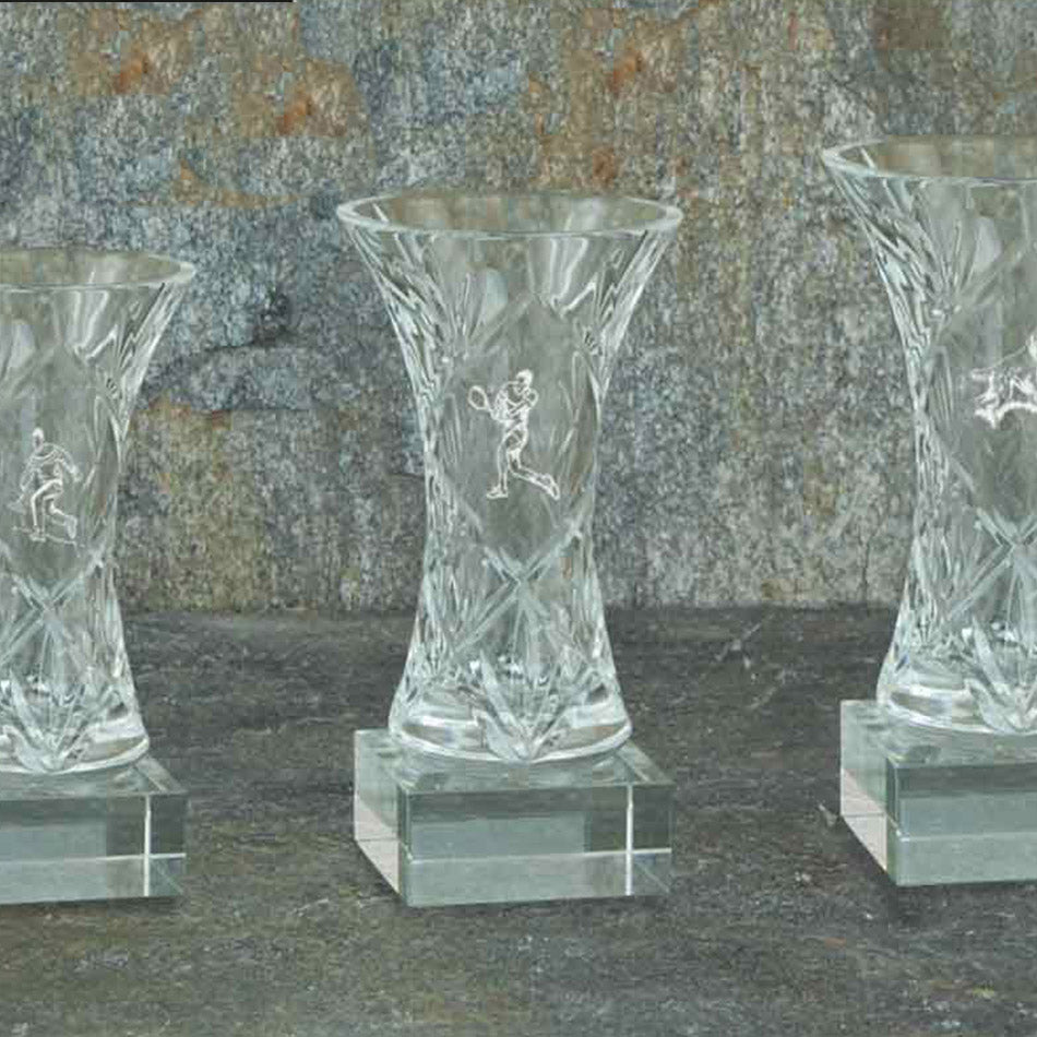 DF157 Vaso in cristallo lavorato a mano personalizzato