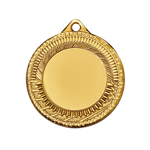 BS..72B Medaglia rotonda personalizzabile, in ferro, diametro 40 mm