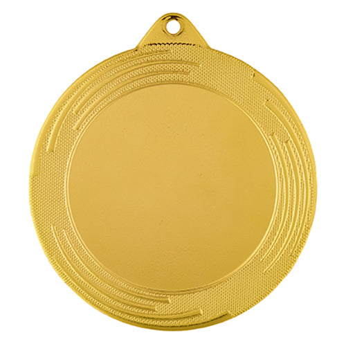 BS..74E Medaglia rotonda personalizzabile, in ferro, diametro 70 mm