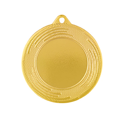 BS..76B Medaglia rotonda personalizzabile, in ferro, diametro 40 mm