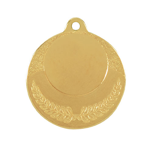 BS..77B Medaglia rotonda personalizzabile, in ferro, diametro 40 mm