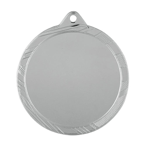 BS..68D Medaglia rotonda personalizzabile, in ferro, diametro 60 mm