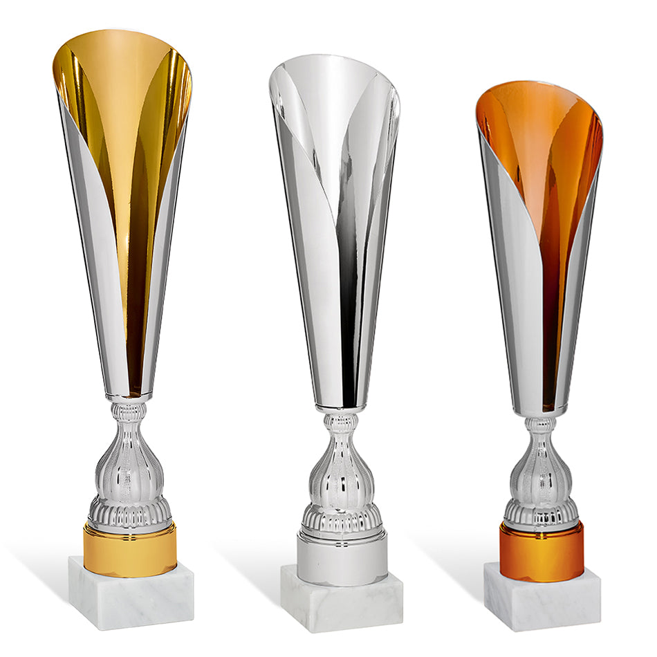 CA971 Coppa con tazza in metallo lavorazione laser