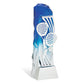 CB434 Trofeo soggetto padel in plastica