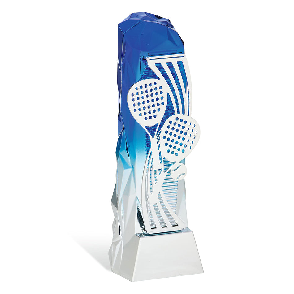 CB434 Trofeo soggetto padel in plastica