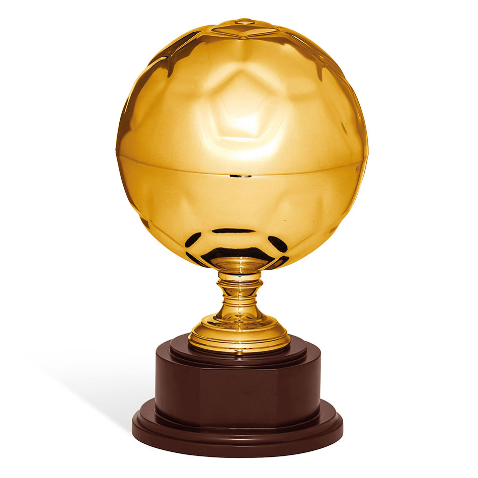 CB436 Trofeo soggetto calcio in metallo