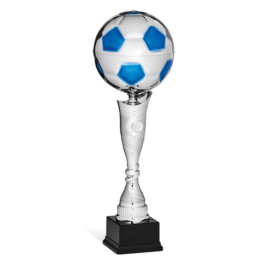 CB438 Trofeo soggetto calcio in metallo