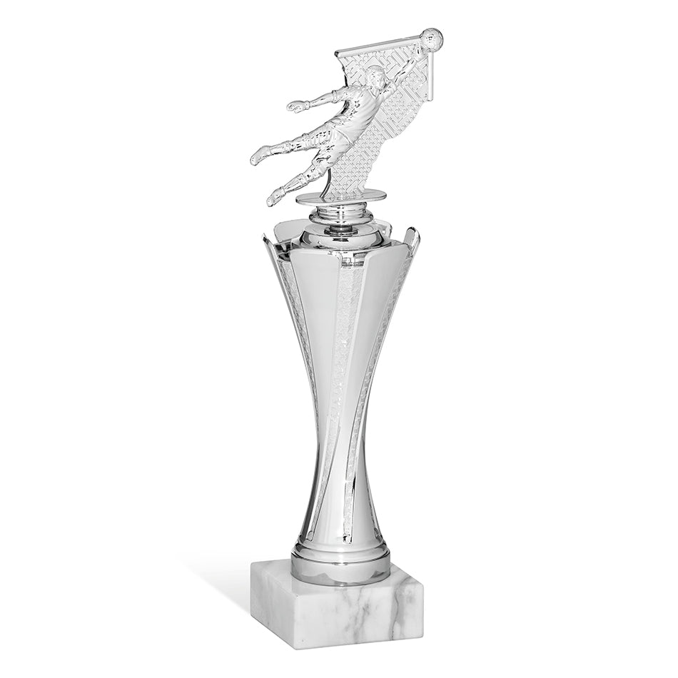 CB444 Trofeo soggetto calcio in plastica
