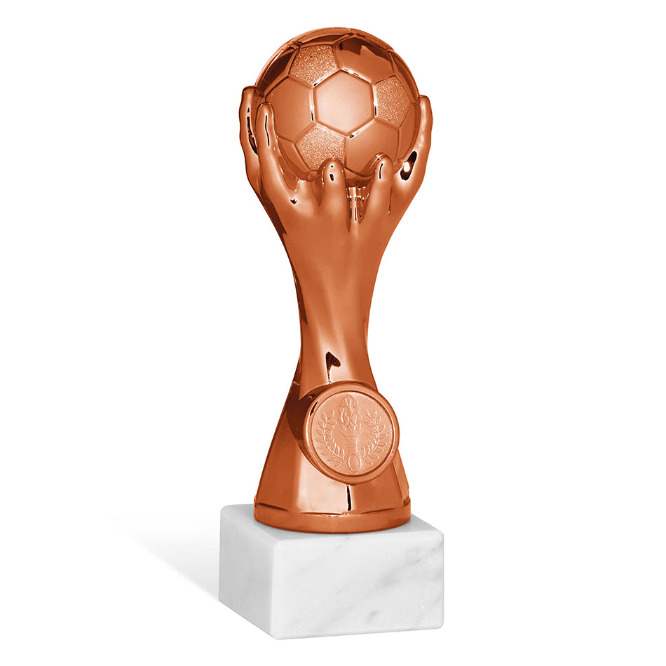 CB449 Trofeo soggetto calcio in plastica