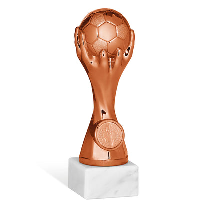 CB449 Trofeo soggetto calcio in plastica