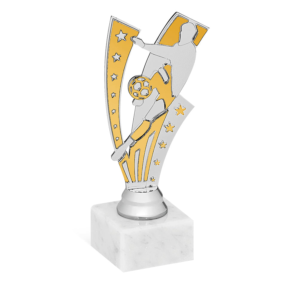 CB451 Trofeo soggetto calcio in plastica