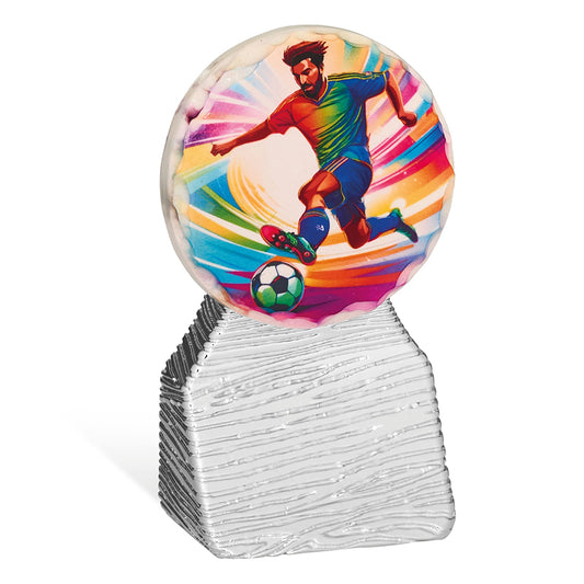CB463 Trofeo soggetto calcio in resina