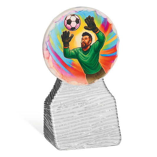 CB464 Trofeo soggetto calcio in resina
