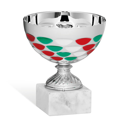 CD274 Coppa insalatiera con tazza in metallo
